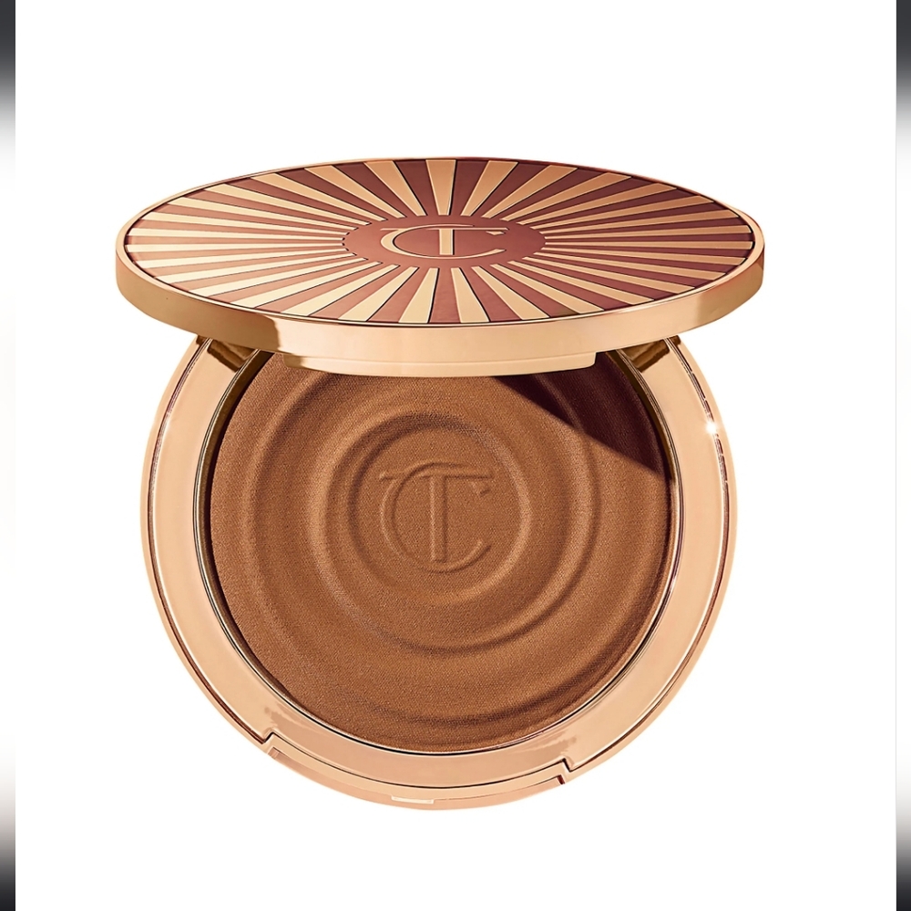 NIB $58 Charlotte Tilbury Beautiful Skin Sun-Kissed Glow Cream Bronzer #2 Medium - Picture 1 of 10